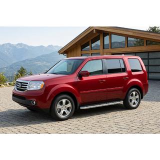Maydos V1 zijtreden (set 2 stuks, aluminium + RVS) Honda Pilot 2008–2015 foto 1