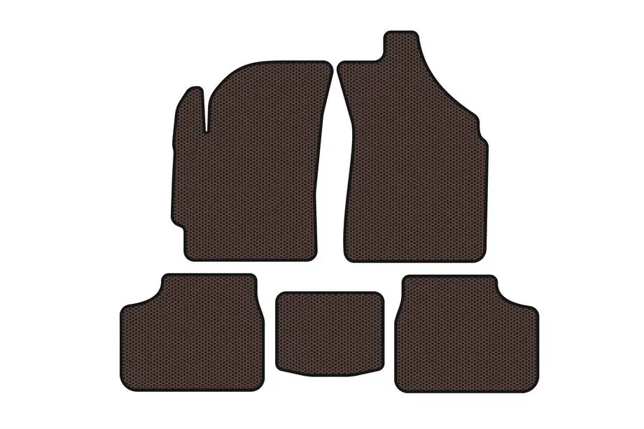 Daewoo Matiz 1998–2008 Rubberen automatten Carsuit (Bruin) Image