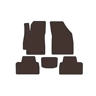 Rubberen automatten Carsuit (SD, bruin) Daewoo Nubira 1997–1999 foto 1