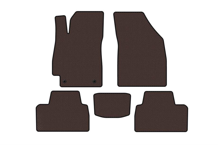 Daewoo Nubira 1997–1999 Rubberen automatten Carsuit (SD, bruin) Image