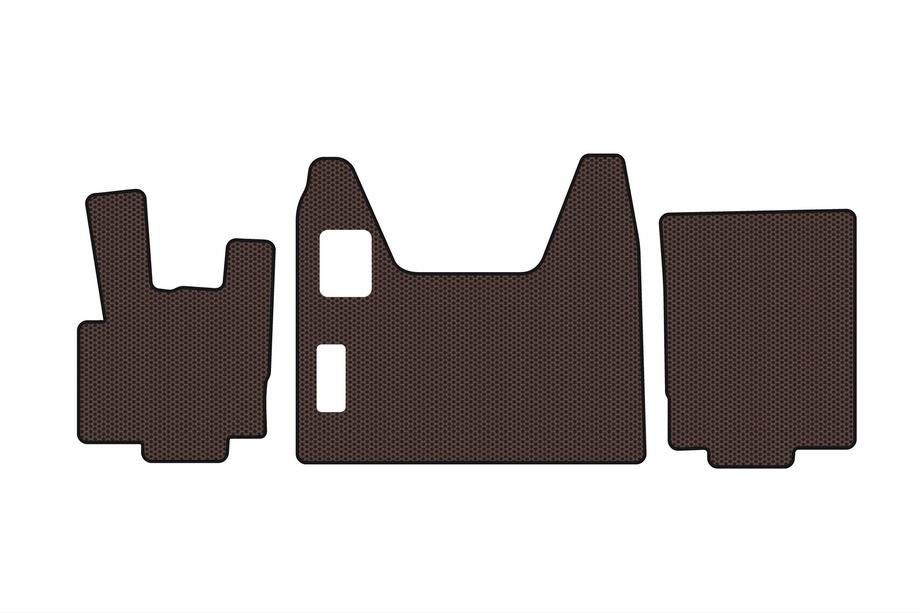 DAF XF95 2002–2006 Rubberen automatten Carsuit (Bruin) Image