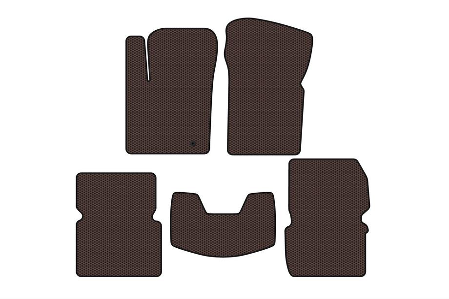 Dodge Avenger 2007–2014 Rubberen automatten Carsuit (Bruin) Image