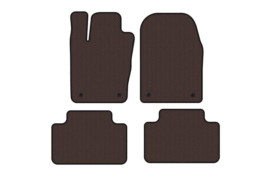 Dodge Durango 2010– Rubberen automatten Carsuit (Bruin) Foto 1