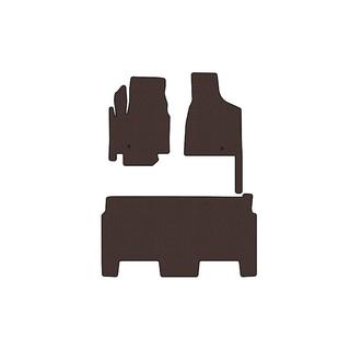 Rubberen automatten Carsuit (2008-2020, 2 rijen, 8-zits/SXT-uitvoering, bruin) Dodge Grand Caravan V 2008–2020 foto 1