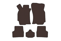 Fiat Albea 2002–2012 Rubberen automatten Carsuit (SD, bruin) foto 1