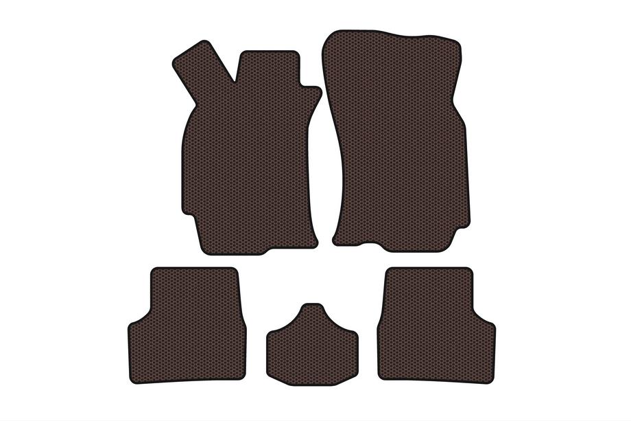 Fiat Albea 2002–2012 Rubberen automatten Carsuit (SD, bruin) Image