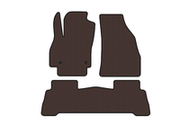 Fiat Fiorino/Qubo 2008–2024 Carsuit rubberen automatten voor het interieur (voor Fiorino, bruin) foto 1