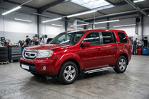 Honda Pilot 2008–2015 Rainbow zijtreden (set van 2, aluminium) foto 1
