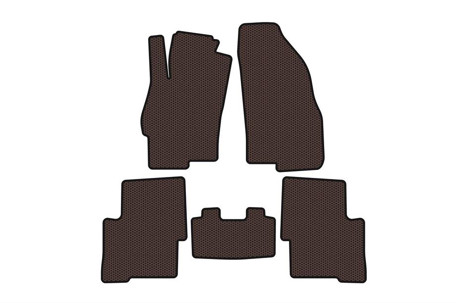 Fiat Linea 2006–2018 Rubberen automatten Carsuit (SD, bruin) Image