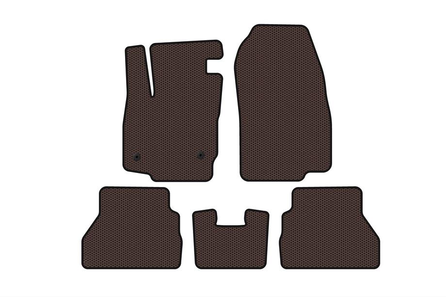 Ford B-Max 2012–2017 Rubberen automatten Carsuit (Bruin) Foto 1