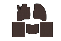 Ford Explorer 2011–2019 Rubberen automatten Carsuit (2015-2019, 5-zits, bruin) foto 1