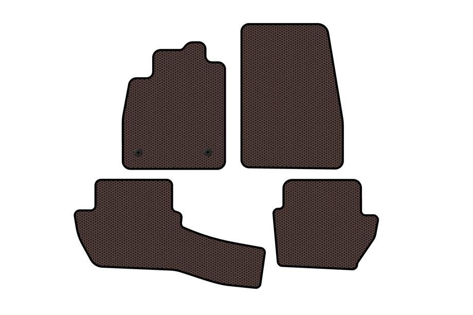 Ford Fiesta 2017– Rubberen automatten Carsuit (Bruin) Image