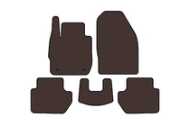 Ford Ka 2016– Rubberen automatten Carsuit (SD, bruin) foto 1