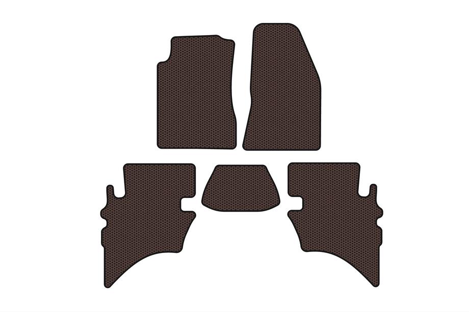 Ford Ranger 2002–2006 Rubberen automatten Carsuit (Bruin) Image