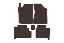 Geely GC-5 2010–2015 Rubberen automatten Carsuit (HB, bruin) foto 1