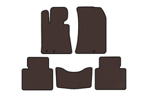Hyundai Genesis BH 2008–2013 Rubberen automatten Carsuit (Bruin) foto 1