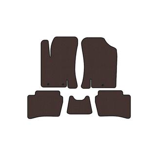 Rubberen automatten Carsuit (HB, bruin) Hyundai I-20 2008–2012 foto 1