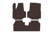 Hyundai Ioniq 5 2021– Rubberen automatten Carsuit (Electro, bruin) foto 1