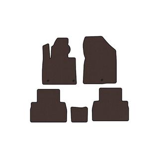 Rubberen automatten Carsuit (2018-2020, bruin) Hyundai Santa Fe 4 2018–2023 foto 1