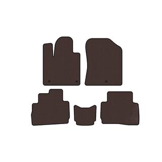 Rubberen automatten Carsuit (2020-2023, bruin) Hyundai Santa Fe 4 2018–2023 foto 1