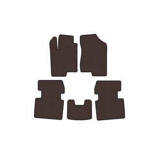 Rubberen automatten Carsuit (Bruin) Hyundai Sonata NF 2004–2009 foto 1