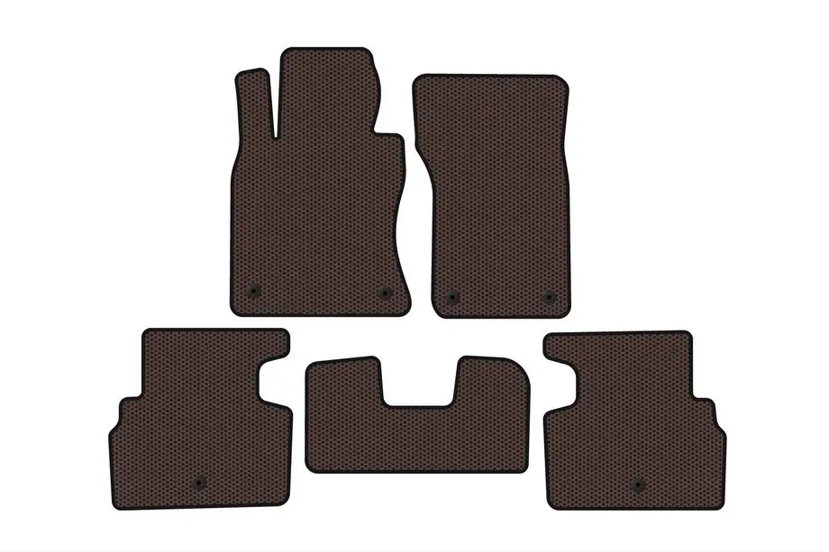Infiniti Q50/Q60 2013–2024 Rubberen automatten Carsuit (SD, bruin) Image