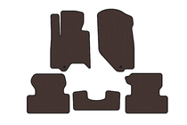Infiniti QX50 2007–2013 Rubberen automatten Carsuit (Bruin) foto 1