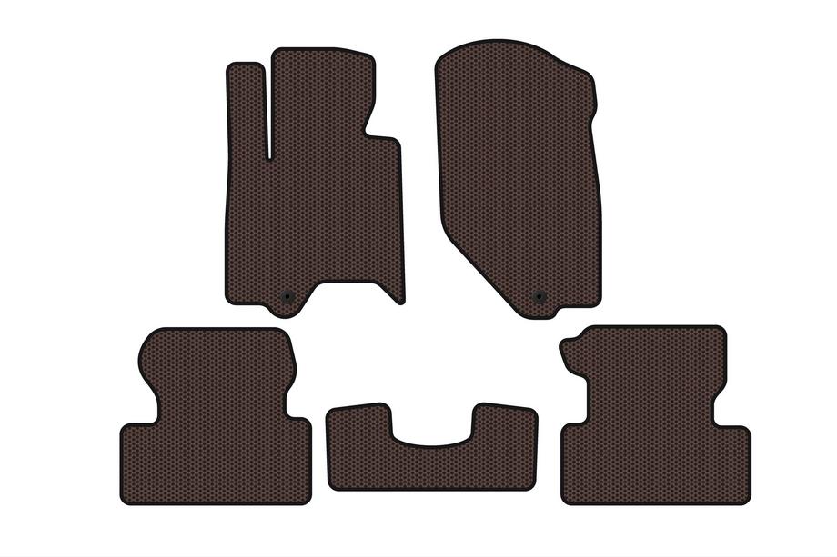 Infiniti QX50 2007–2013 Rubberen automatten Carsuit (Bruin) Image