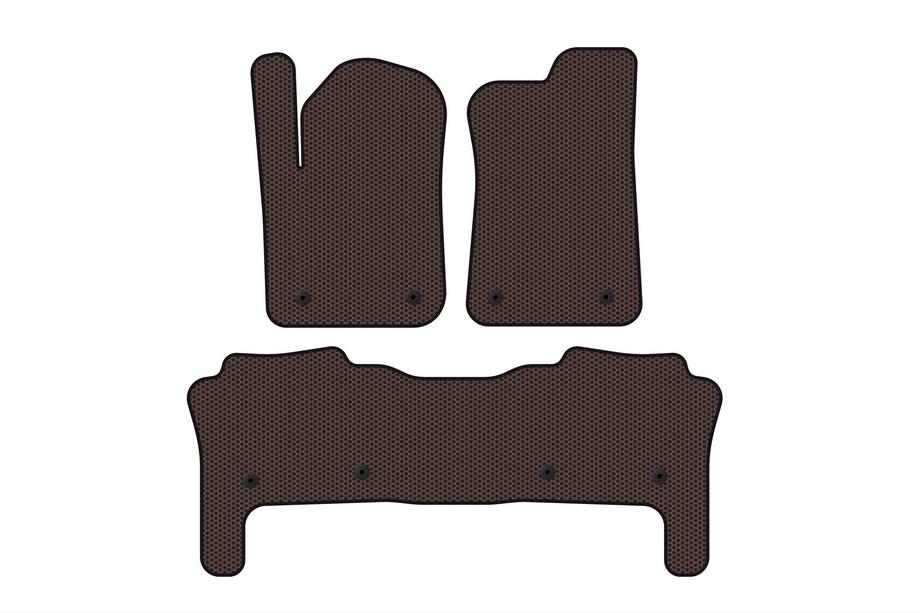 Infiniti QX56 2010–2013 Rubberen automatten Carsuit (Bruin) Image