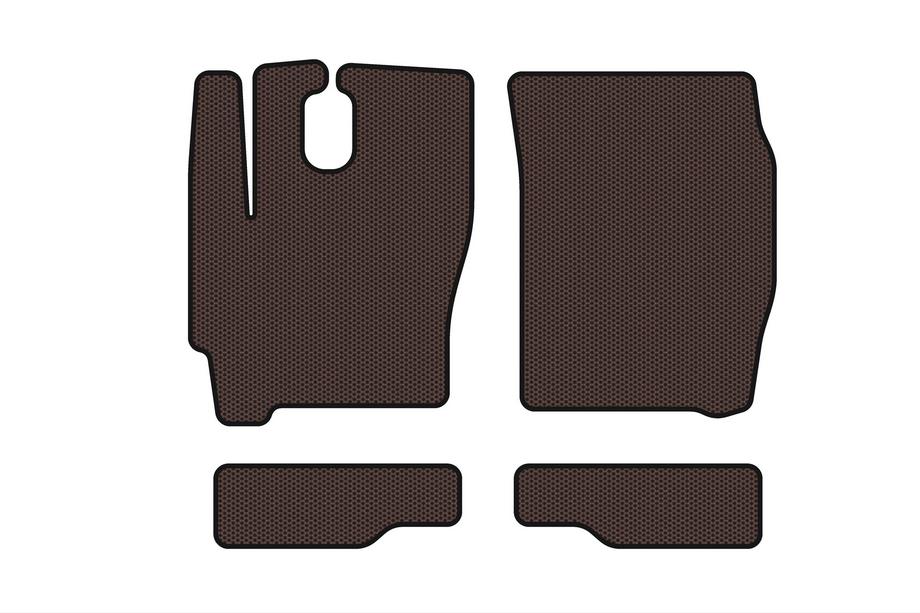 Iveco Eurocargo 2002–2008 Rubberen automatten Carsuit (Bruin) Foto 1