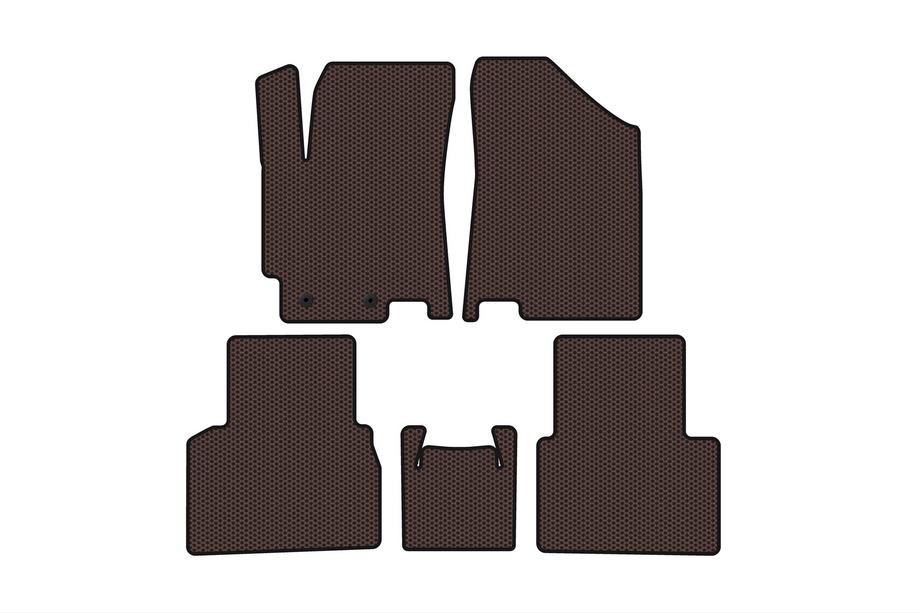 JAC J7 2018– Rubberen automatten Carsuit (Bruin) Image