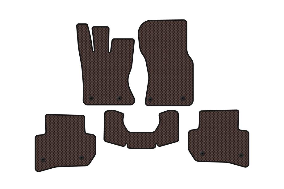 Jaguar F-PACE 2016– Rubberen automatten Carsuit (Bruin) Image