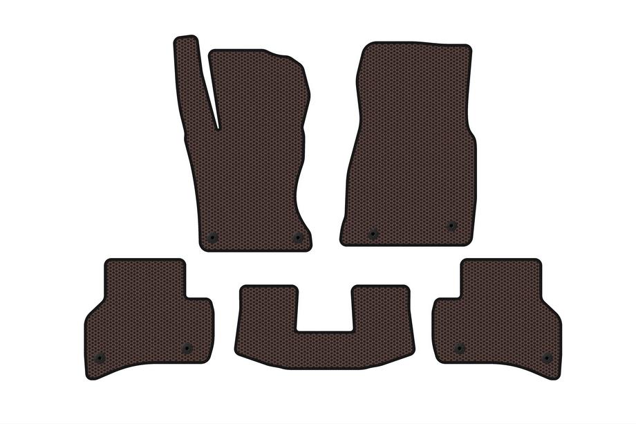 Jaguar XE 2016– Rubberen automatten Carsuit (2015-2019, SD, bruin) Image