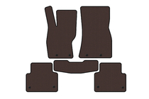 Jaguar XF 2009–2016 Carsuit rubber automatten (2011-2016, SD, bruin) foto 1