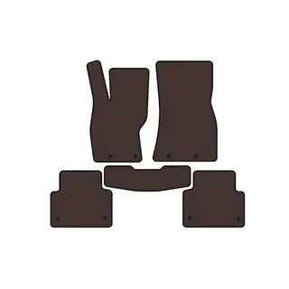 Carsuit rubber automatten (2011-2016, SD, bruin) foto 1