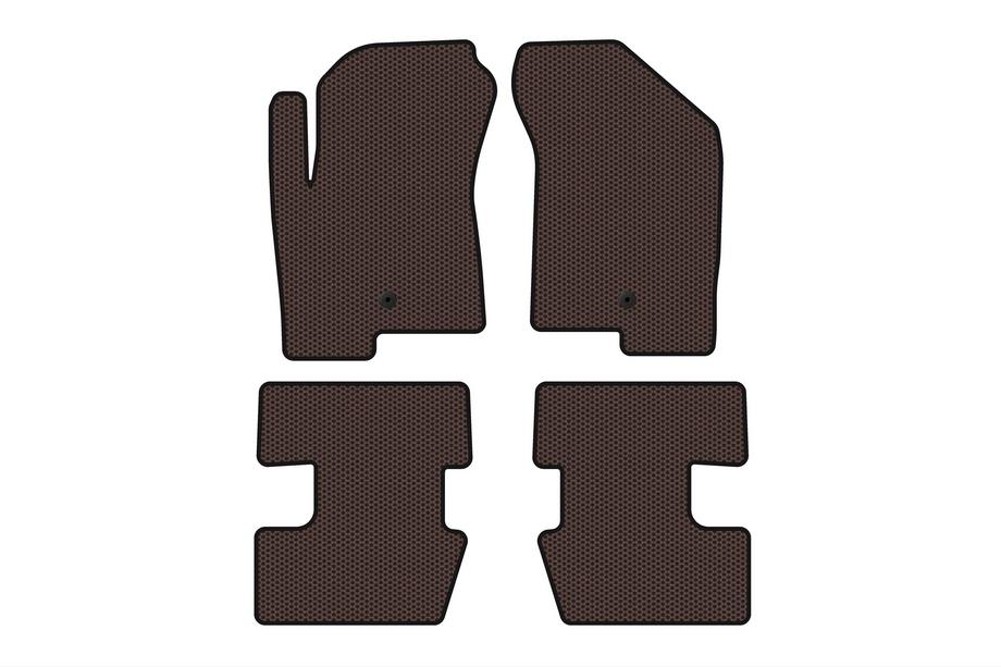 Jeep Compass 2006–2016 Rubberen automatten Carsuit (2011-2016, bruin) Image