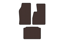 Jeep Grand Cherokee WK 2004–2010 Rubberen automatten Carsuit (rechtsgestuurd, bruin) foto 1