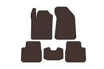 Lancia Delta 2008–2014 Rubberen automatten Carsuit (Bruin) foto 1