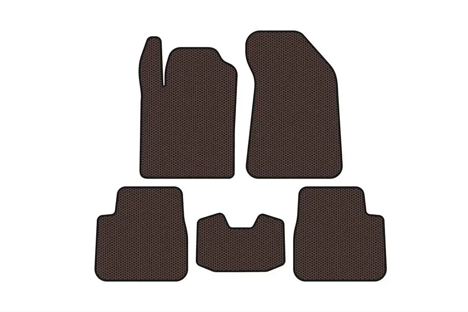 Lancia Delta 2008–2014 Rubberen automatten Carsuit (Bruin) Image
