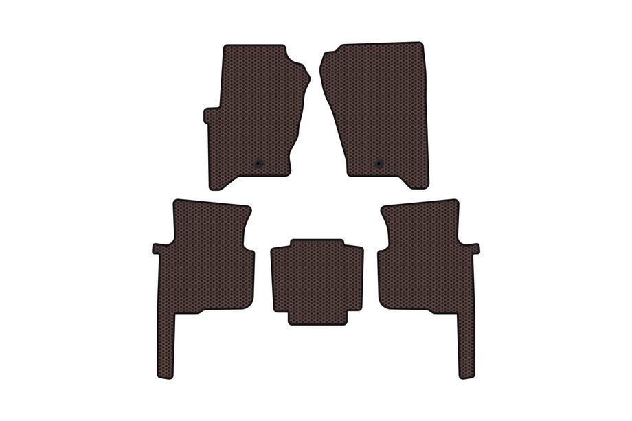 Land Rover Discovery III 2004–2009 Rubberen automatten Carsuit (Bruin) Image
