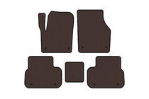 Land Rover Discovery Sport 2014– Rubberen automatten Carsuit (2014-2019, 2 rijen, bruin) foto 1