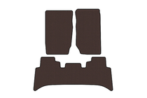 Range Rover II P38A 1997–2002 Rubberen automatten Carsuit (Bruin) foto 1