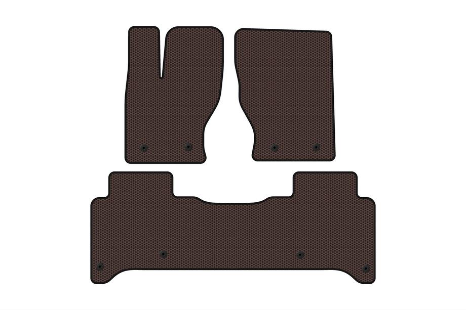 Range Rover IV L405 2013–2021 Rubberen automatten Carsuit (Bruin) Foto 1