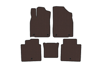 Lexus ES 2012–2018 Rubberen automatten Carsuit (2012-2015, SD, bruin) foto 1