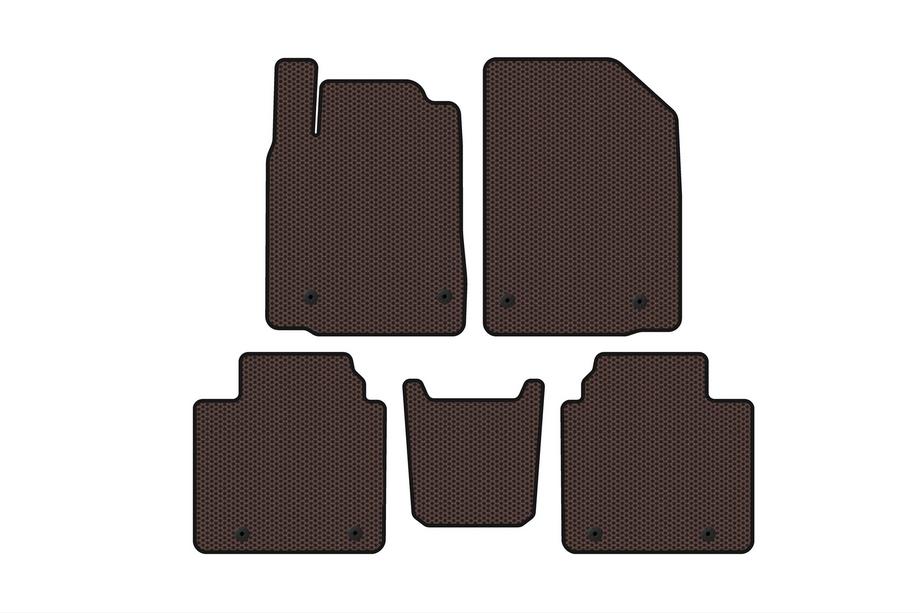 Lexus ES 2006–2011 Rubberen automatten Carsuit (Bruin) Image