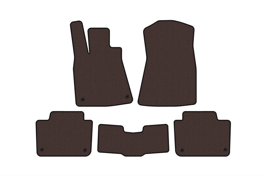 Lexus GS 2005–2011 Rubberen automatten Carsuit (SD, bruin) Image