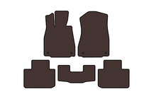 Lexus IS 2013– Rubberen automatten Carsuit (2WD, bruin) foto 1