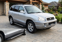 Hyundai Santa Fe 1 2000–2006 Zijtreden RedLine V1 (2 stuks, aluminium) foto 1