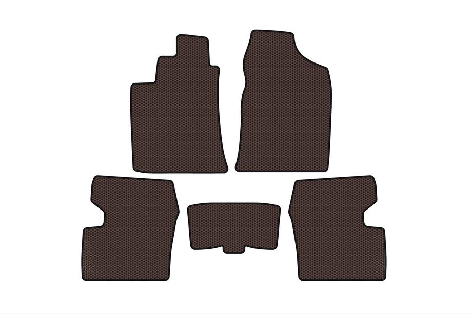 Lifan 620 Solano 2007– Rubberen automatten Carsuit (SD, bruin) Foto 1
