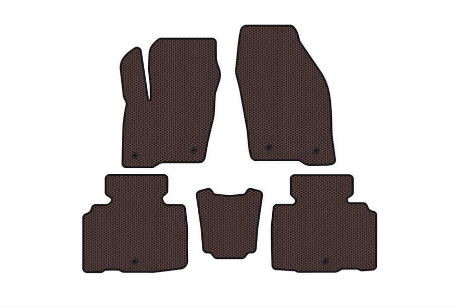 Lincoln MKX 2015– Rubberen automatten Carsuit (Bruin) Image